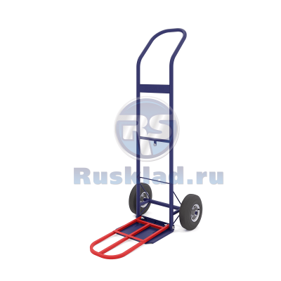 Тележка грузовая двухколесная с откидной полкой КГ 150 П. (г/п 150 кг)